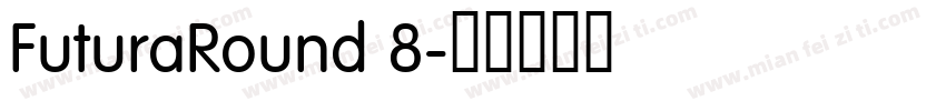FuturaRound 8字体转换